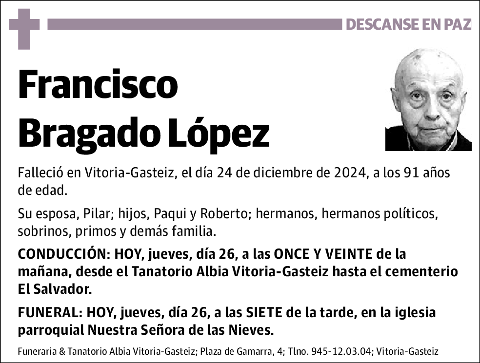 Francisco Bragado López