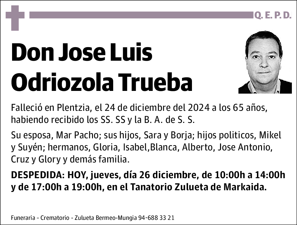 Jose Luis Odriozola Trueba