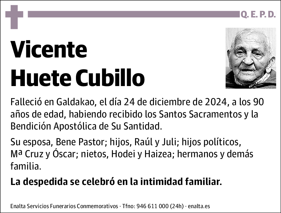 Vicente Huete Cubillo