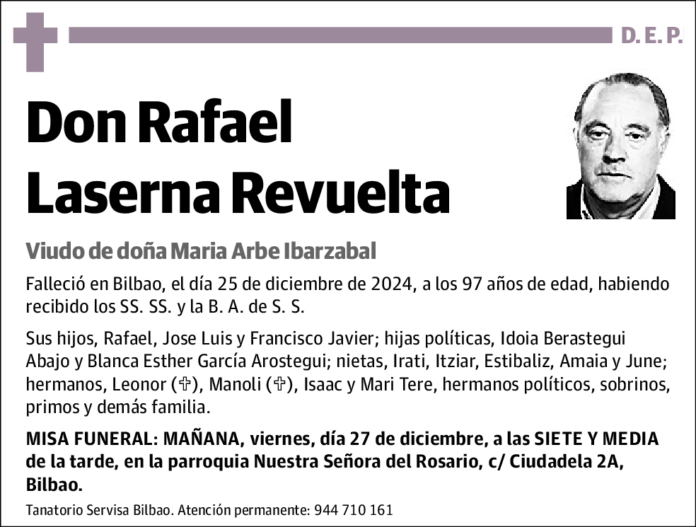 Rafael Laserna Revuelta