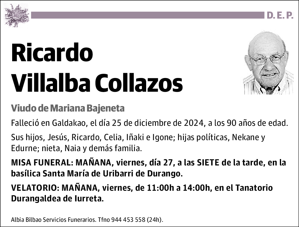 Ricardo Villalba Collazos