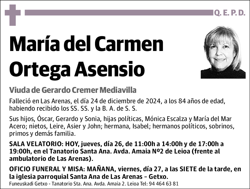 María del Carmen Ortega Asensio