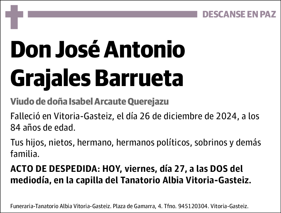 José Antonio Grajales Barrueta