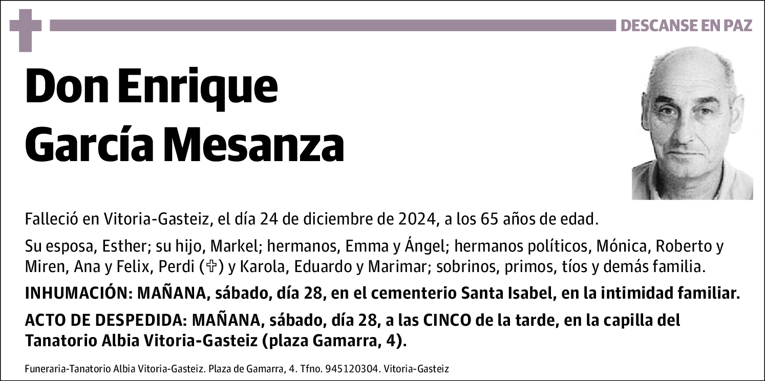 Enrique García Mesanza