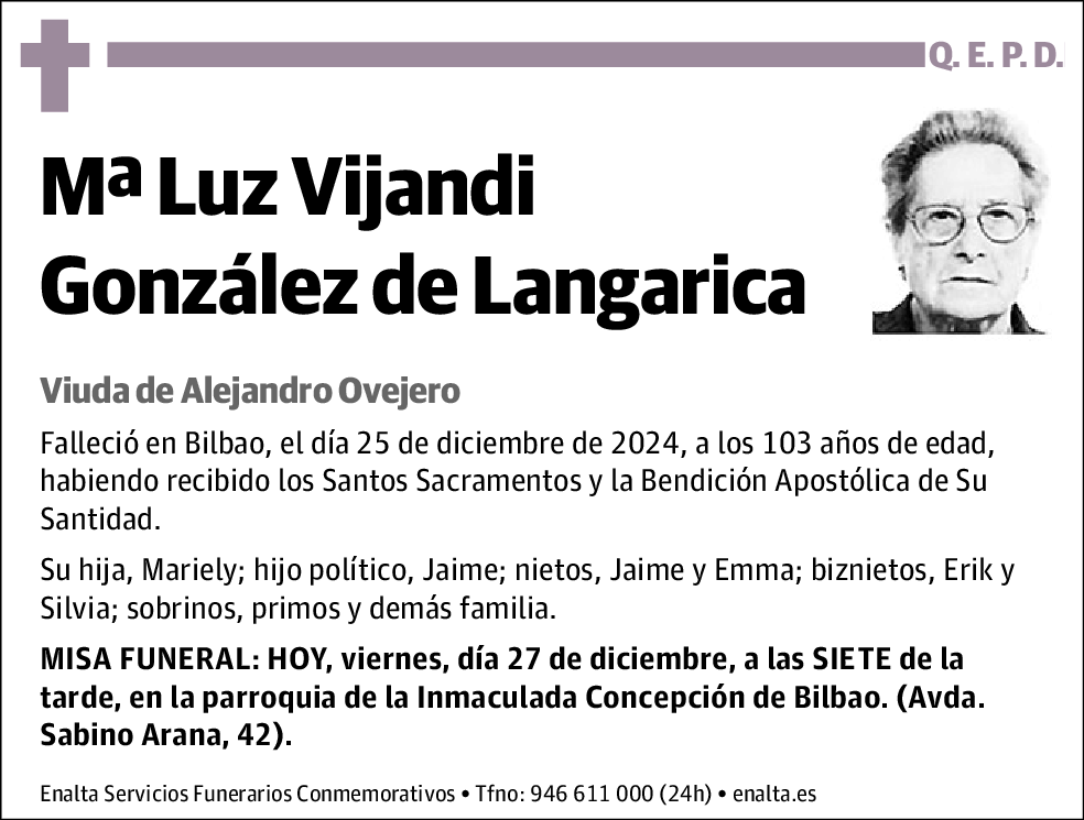 Mªluz Vijandi González de Langarica