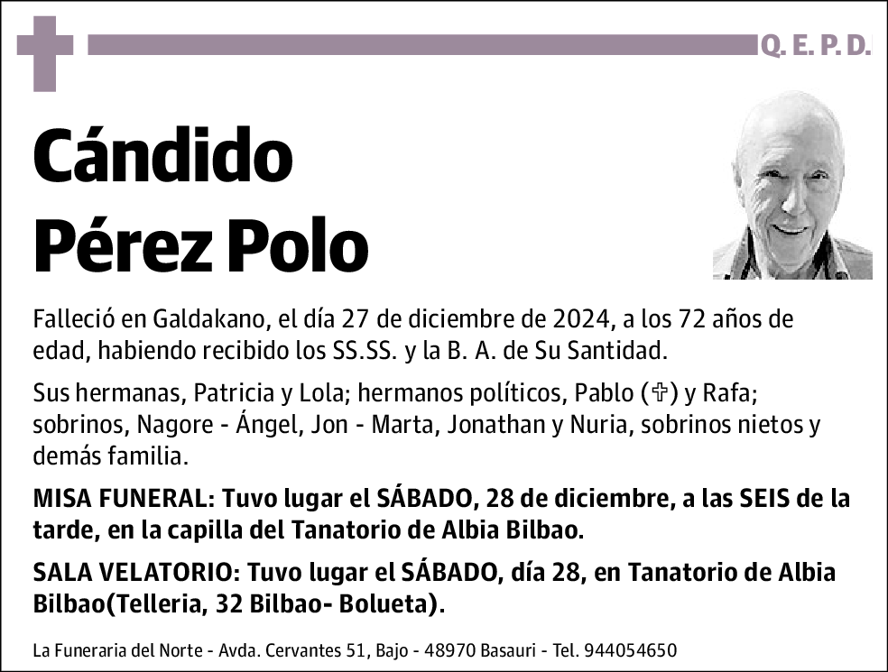 Cándido Pérez Polo