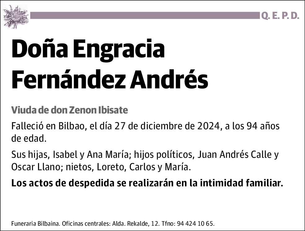 Engracia Fernández Andrés