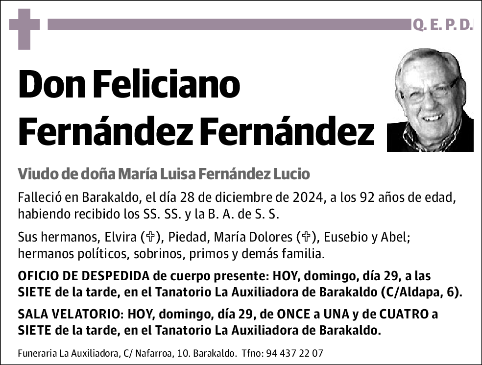 Feliciano Fernández Fernández