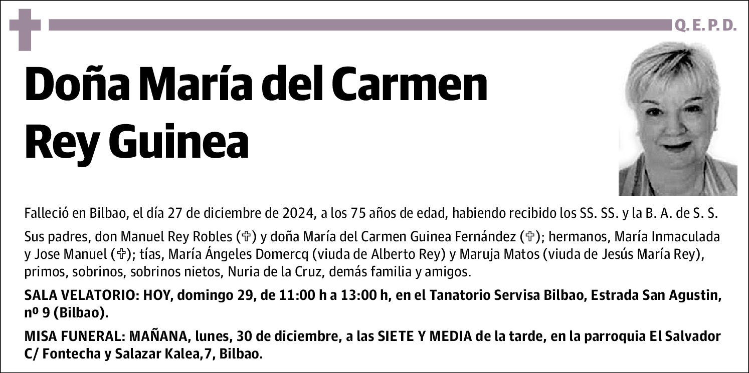 María del Carmen Rey Guinea