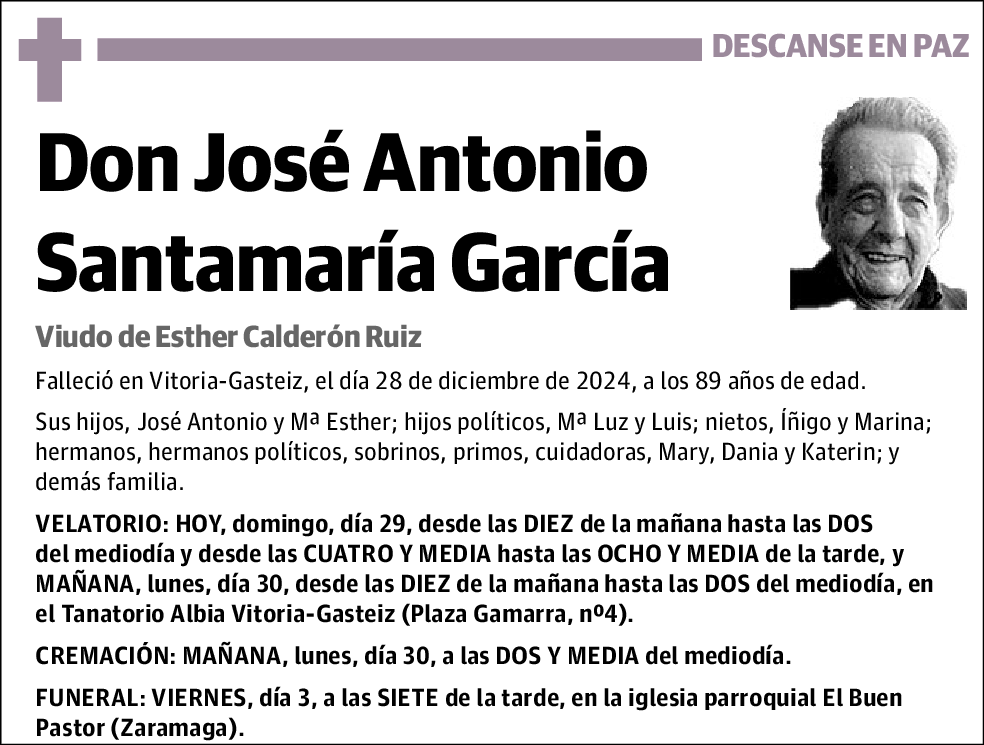 José Antonio Santamaría García