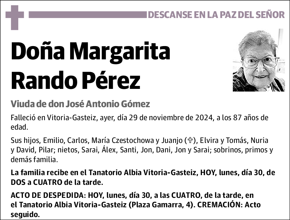 Margarita Rando Pérez