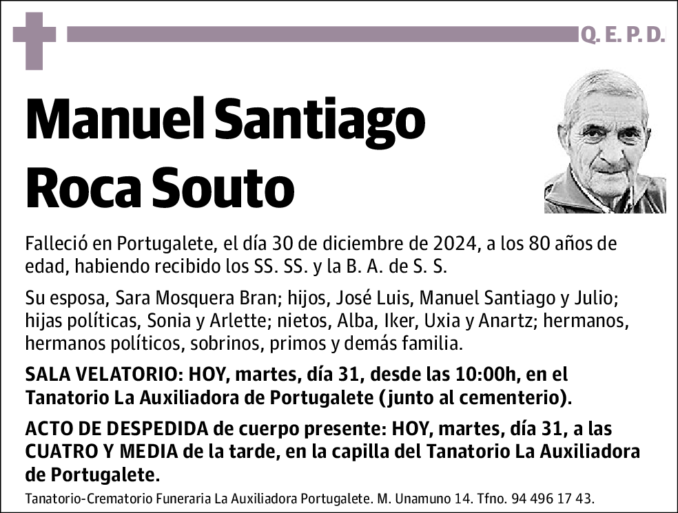 Manuel Santiago Roca Souto