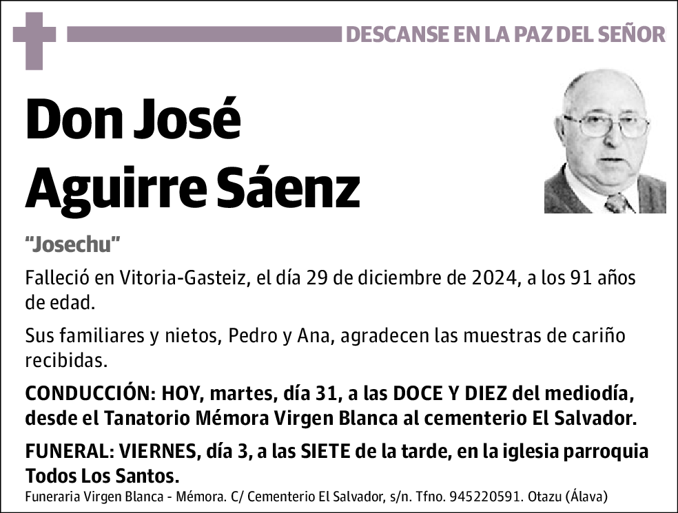 José Aguirre Sáenz