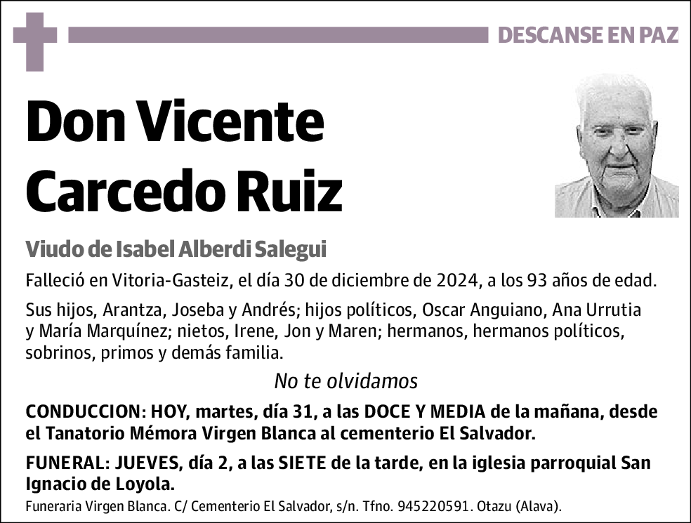 Vicente Carcedo Ruiz