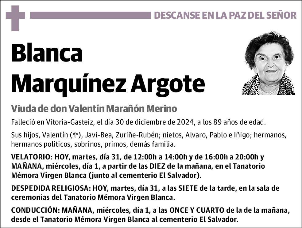 Blanca Marquínez Argote