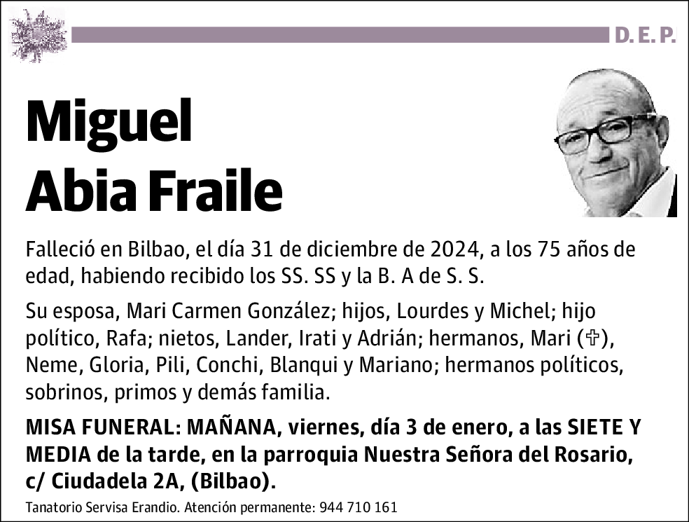 Miguel Abia Fraile