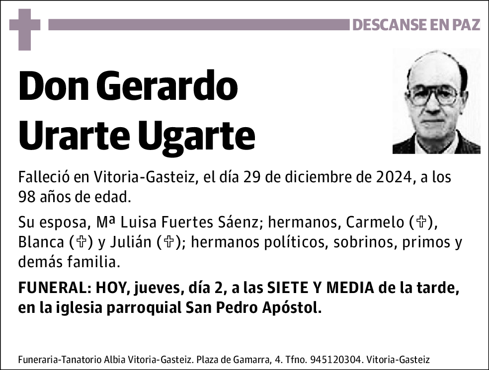 Gerardo Urarte Ugarte