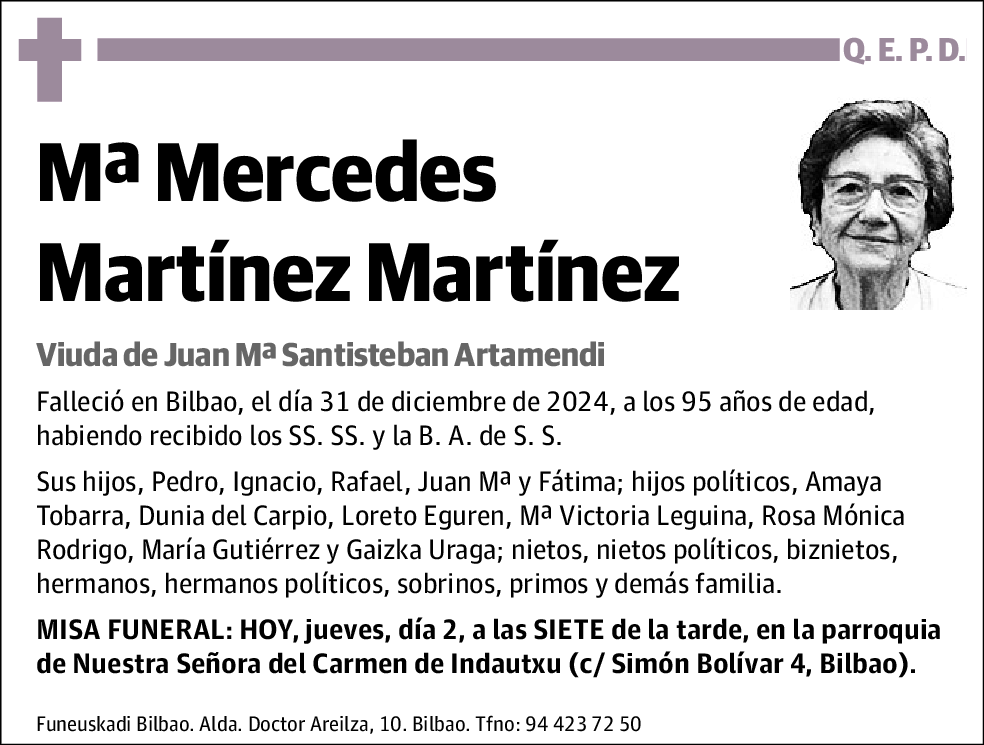 Mª Mercedes Martínez Martínez