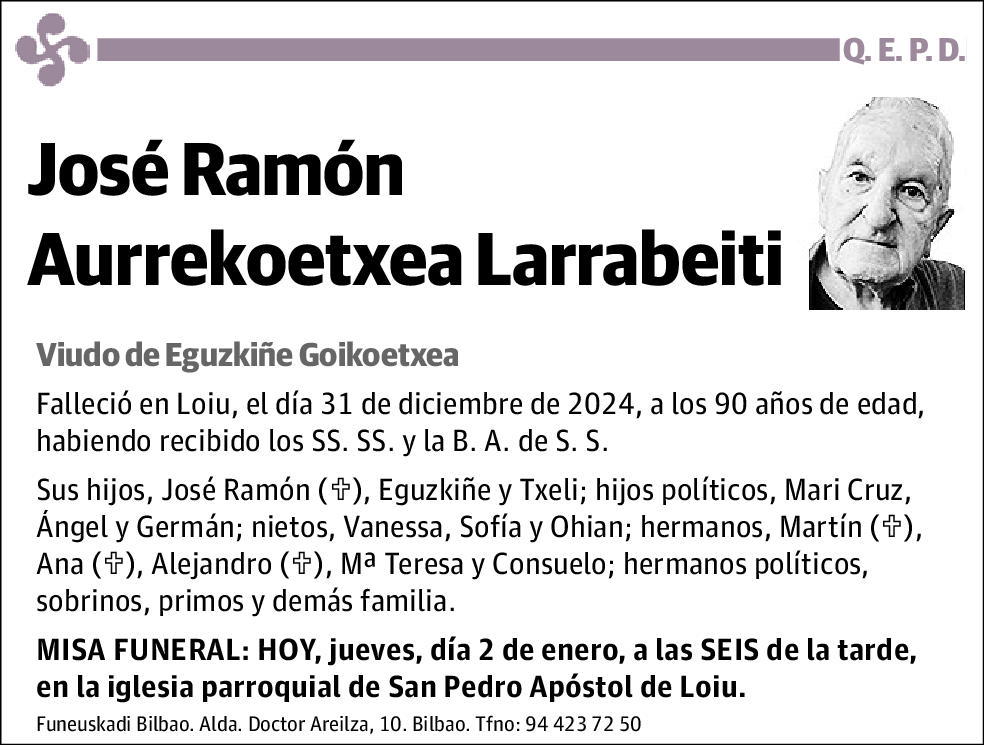 José Ramón Aurrekoetxea Larrabeiti