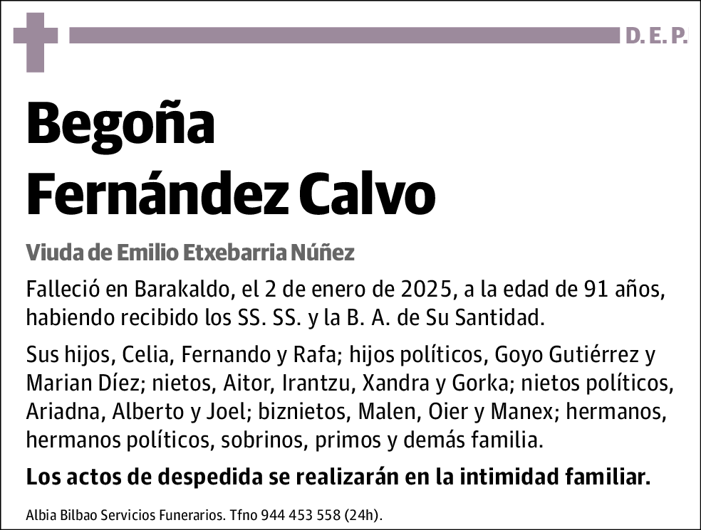 Begoña Fernández Calvo