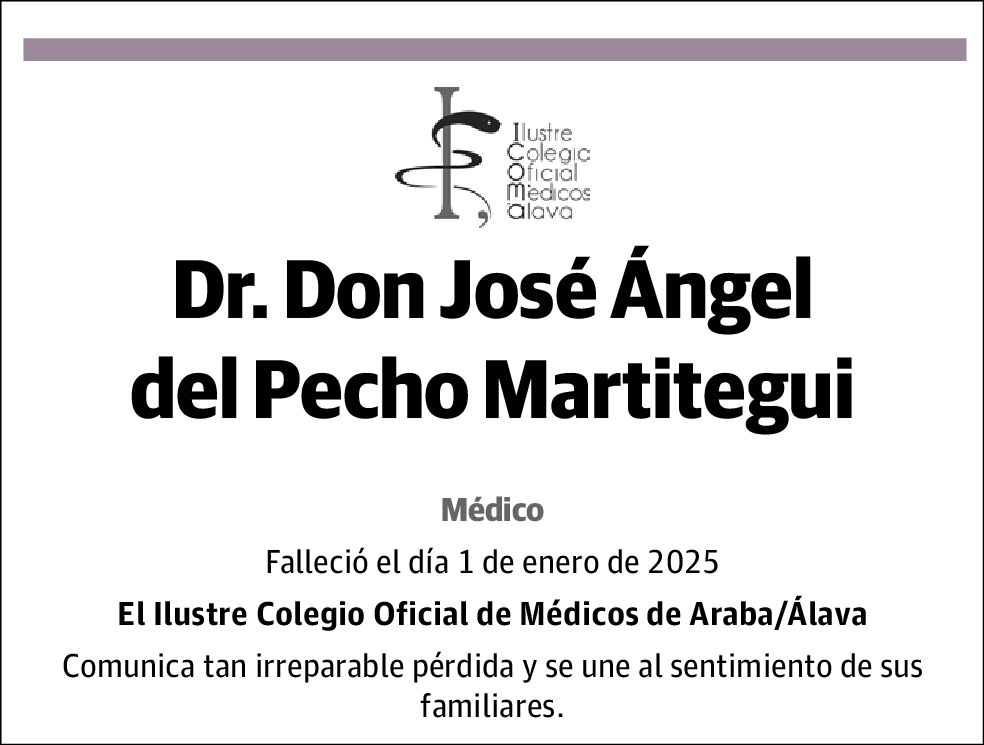 José Ángel del Pecho Martitegui