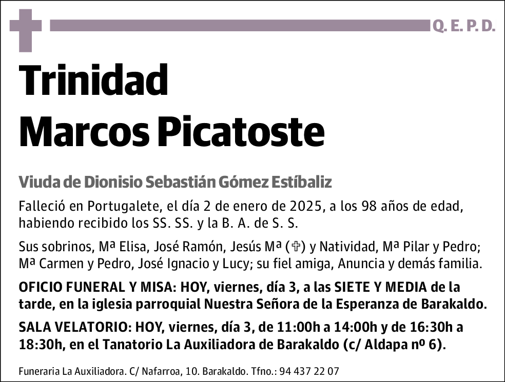 Trinidad Marcos Picatoste