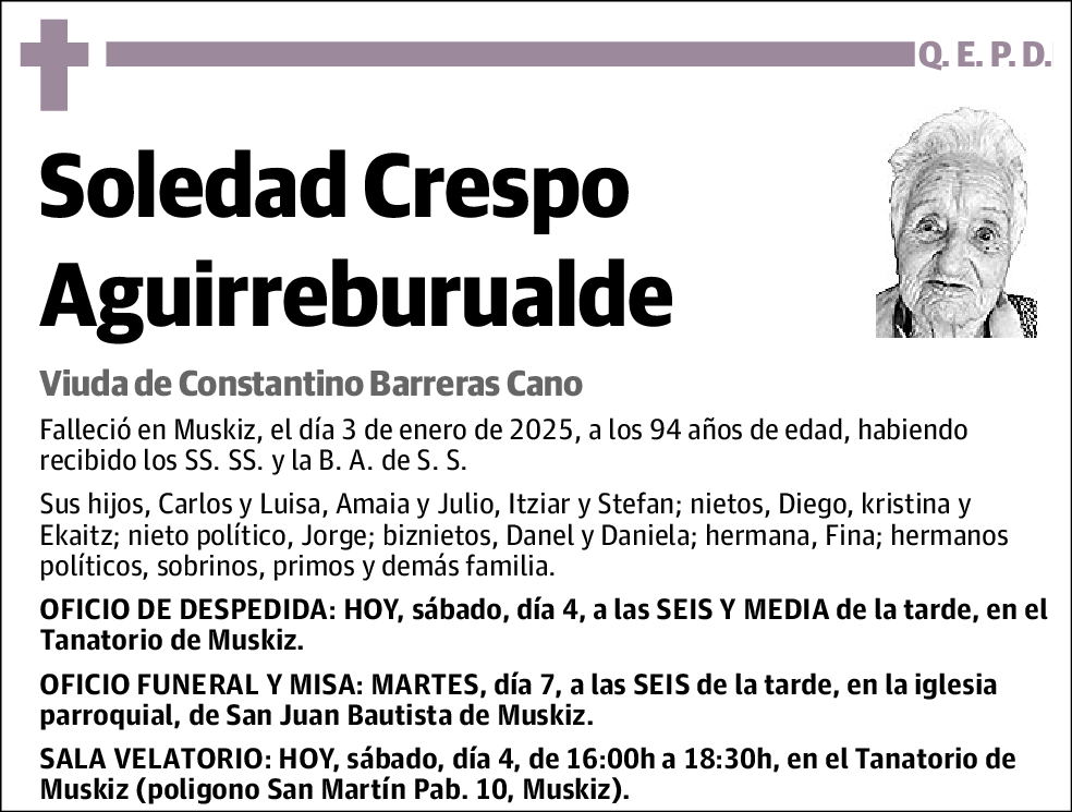 Soledad Crespo Aguirreburualde