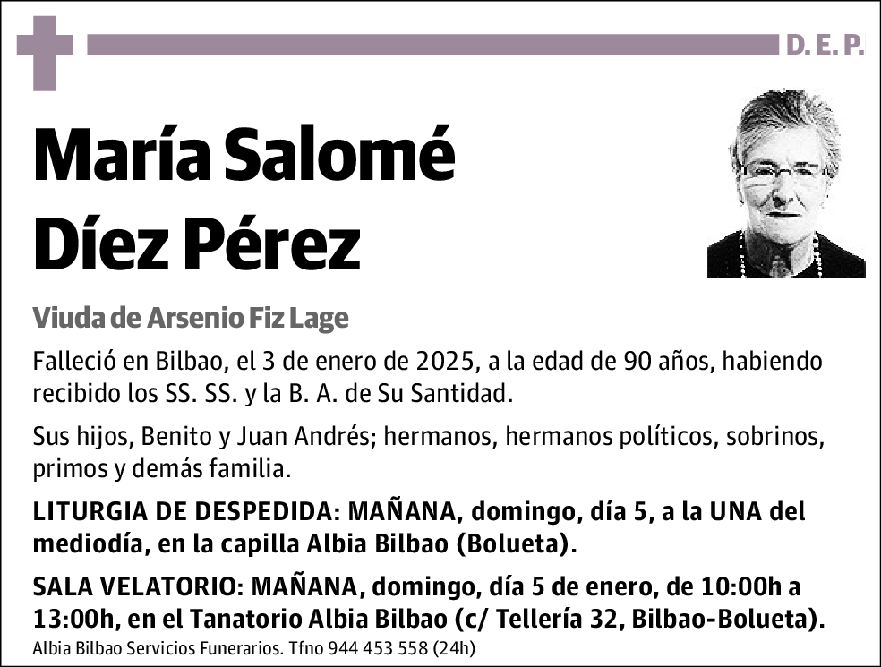 María Salomé Díez Pérez