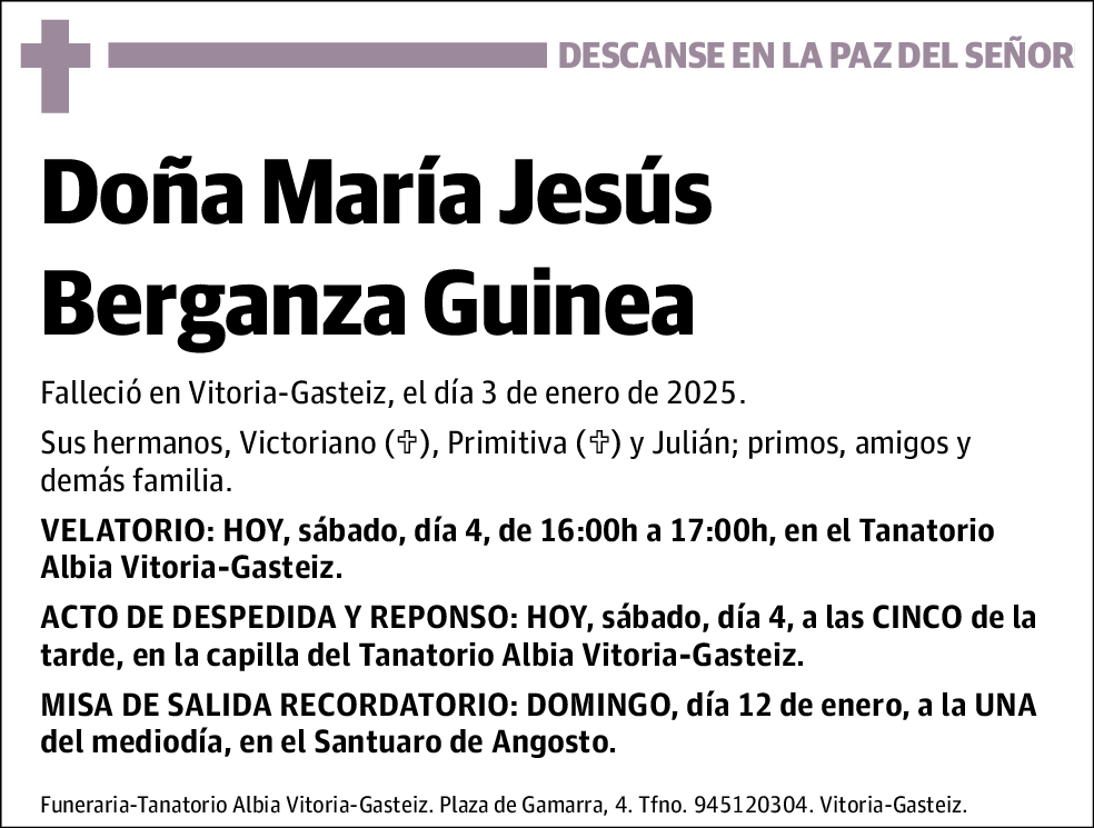 María Jesús Berganza Guinea
