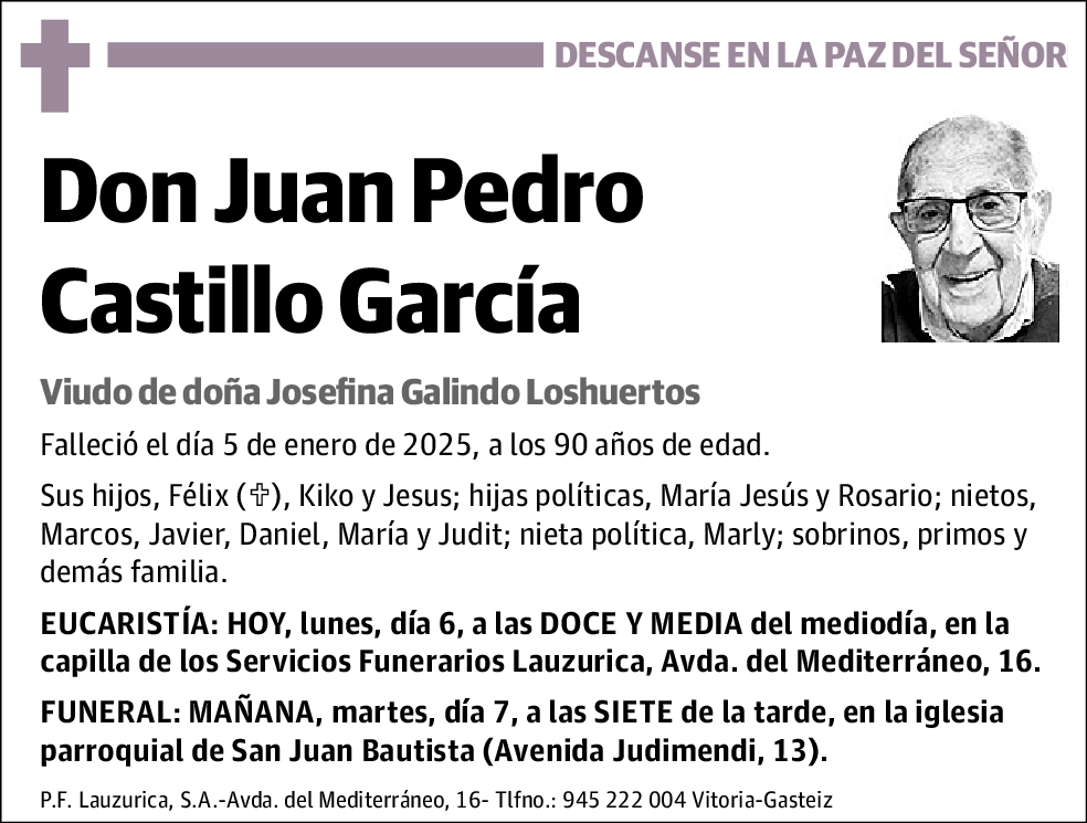 Juan Pedro Castillo García