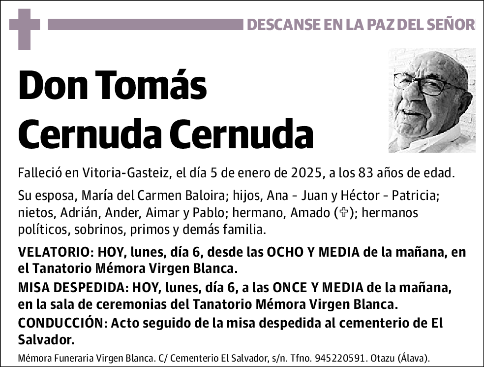 Tomás Cernuda Cernuda