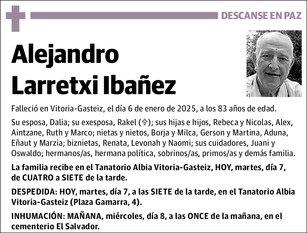 Alejandro Larretxi Ibañez