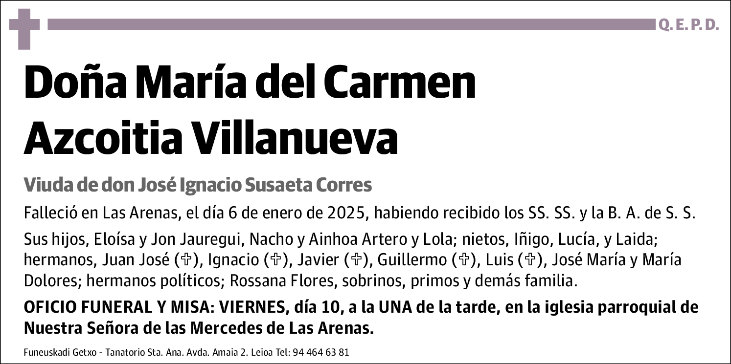 María del Carmen Azcoitia Villanueva