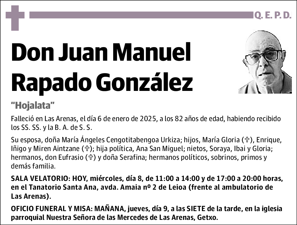 Juan Manuel Rapado González