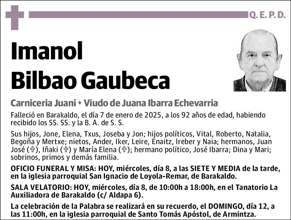 Imanol Bilbao Gaubeca