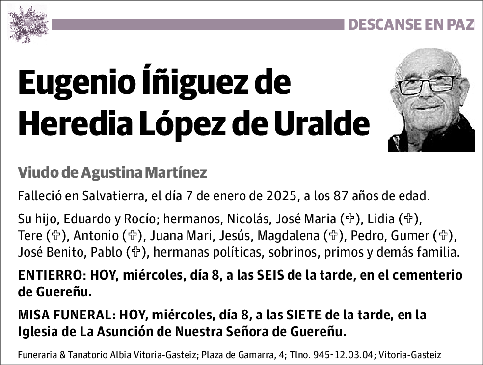 Eugenio Íñiguez de Heredia López de Uralde