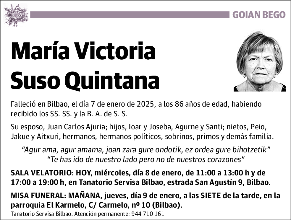 María Victoria Suso Quintana