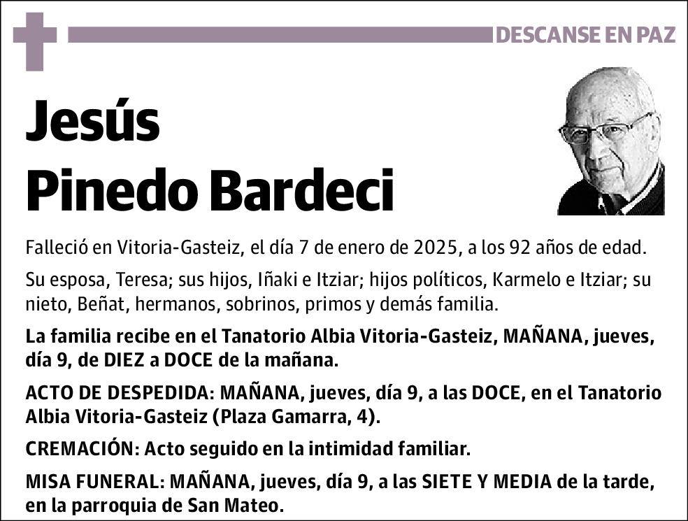 Jesús Pinedo Bardeci