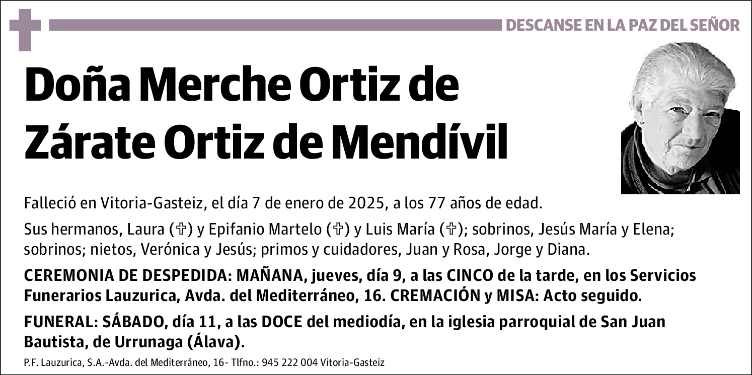 Merche Ortiz de Zárate Ortiz de Mendívil