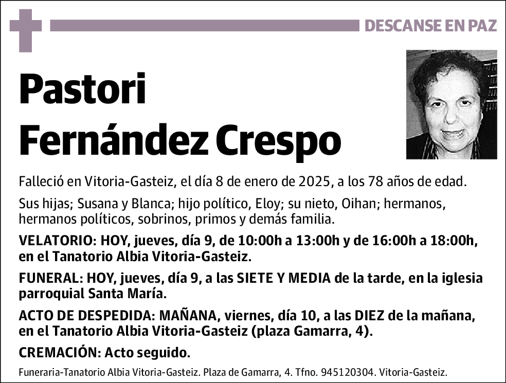 Pastori Fernández Crespo