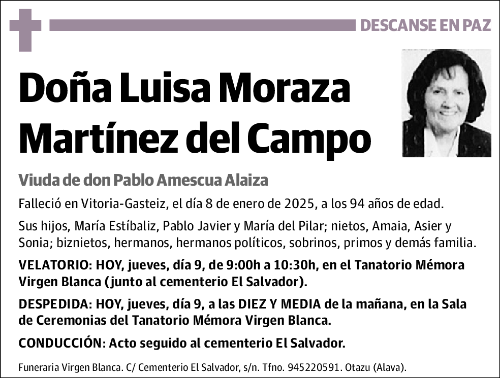 Luisa Moraza Martínez del Campo