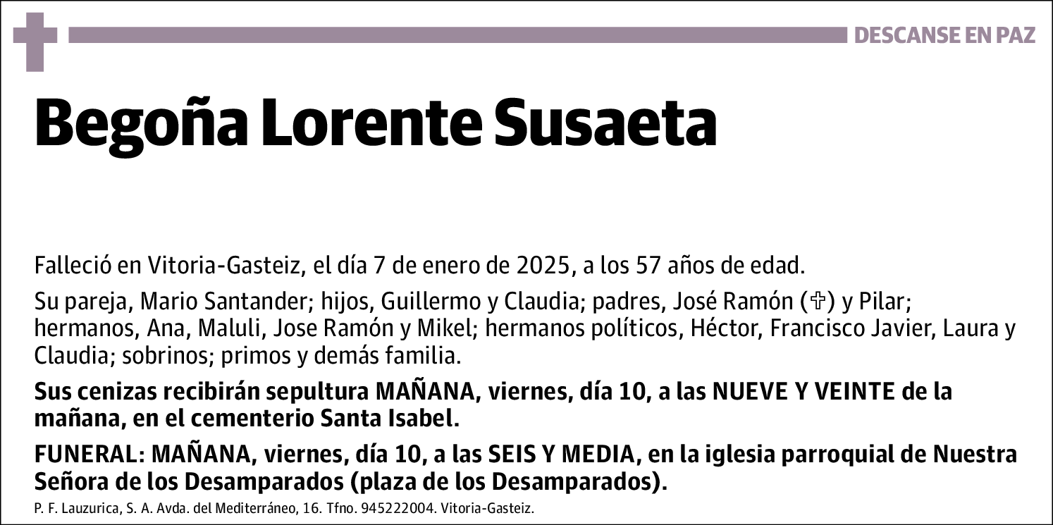 Begoña Lorente Susaeta