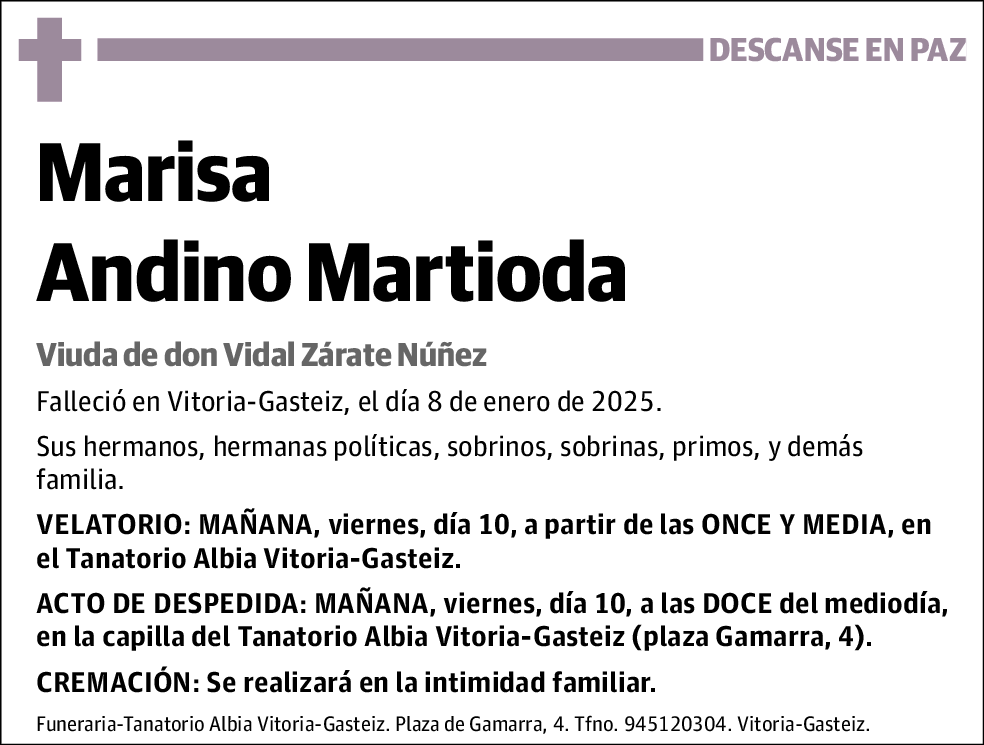 Marisa Andino Martionda