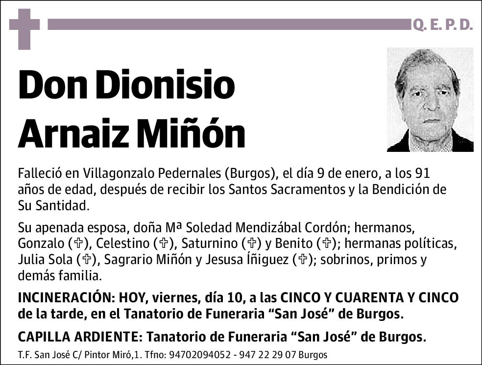 Dionisio Arnaiz Miñón