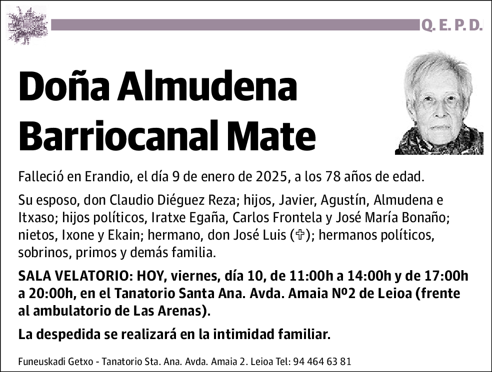 Almudena Barriocanal Mate