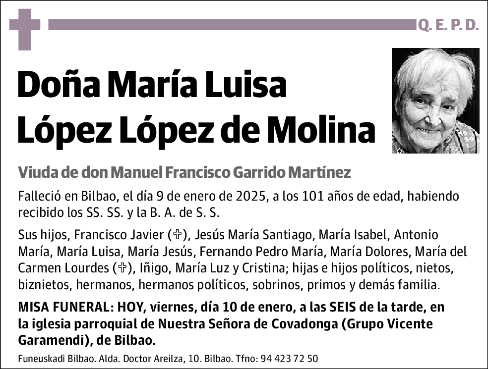 María Luisa López López de Molina