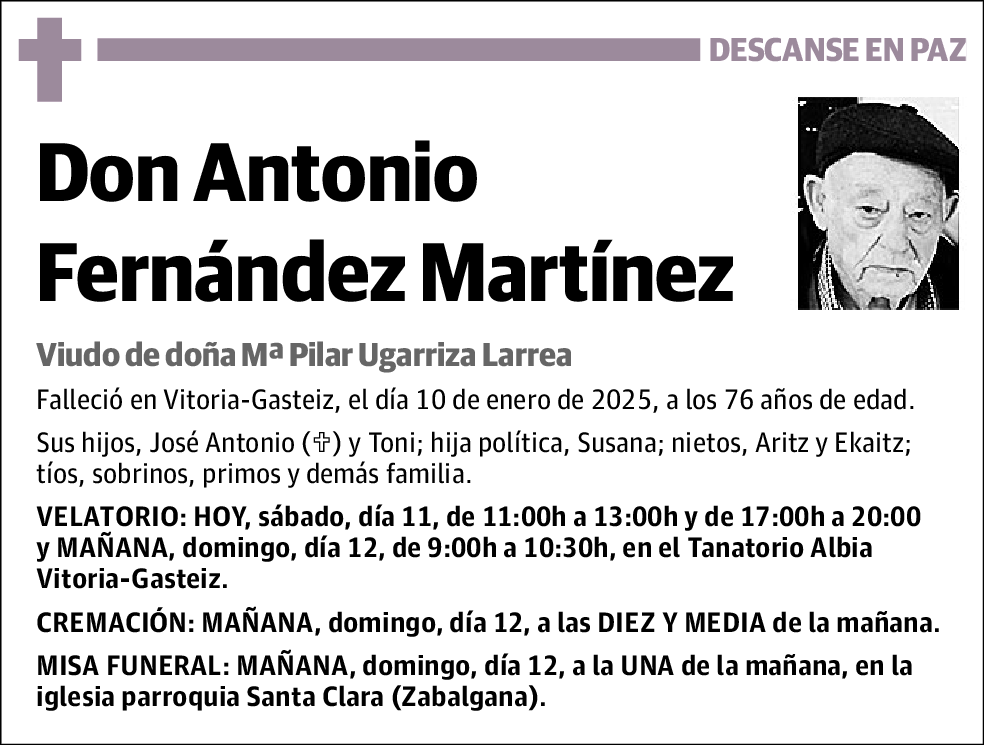 Antonio Fernández Martínez