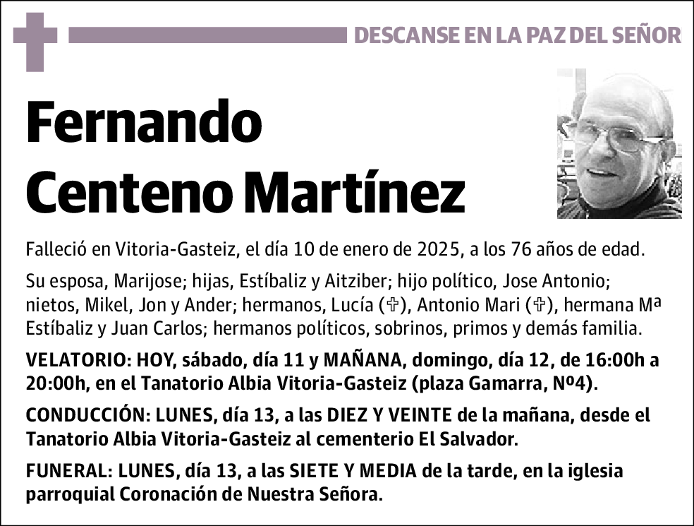 Fernando Centeno Martínez