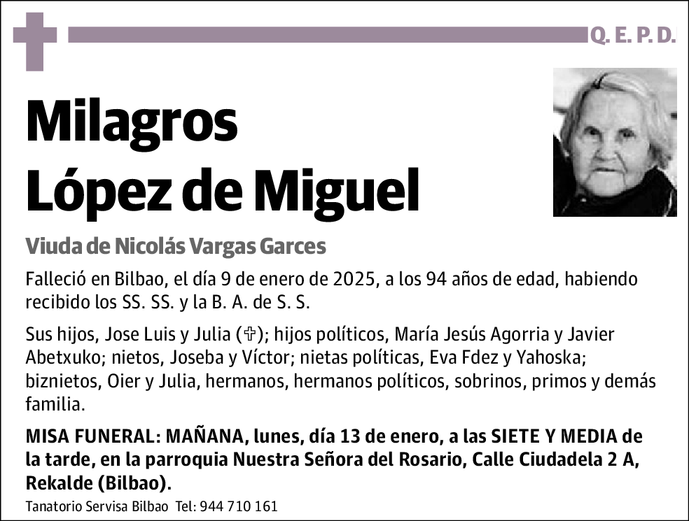 Milagros López de Miguel