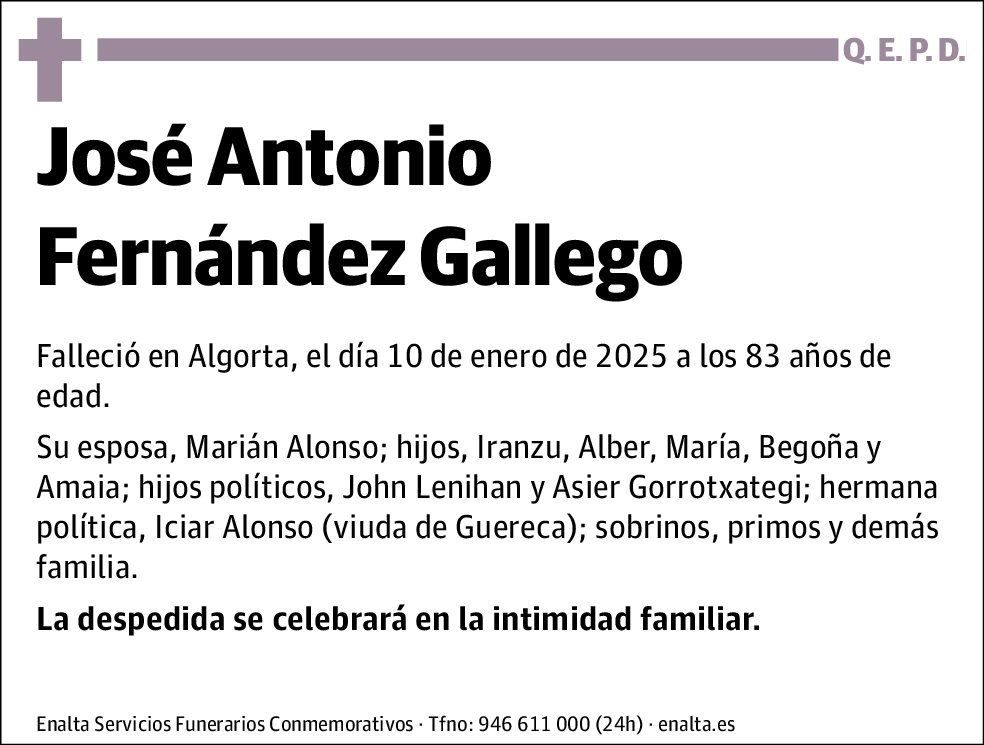 José Antonio Fernández Gallego